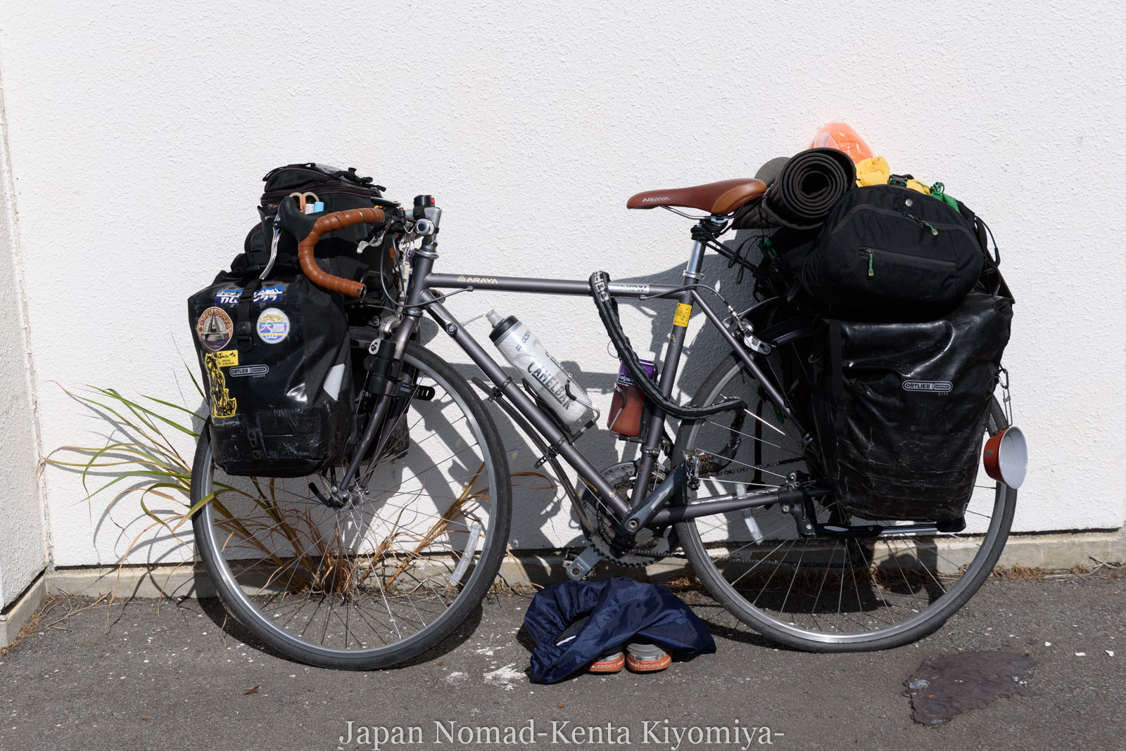 自転車日本一周123日目（岩木山）-Japan Nomad (92)