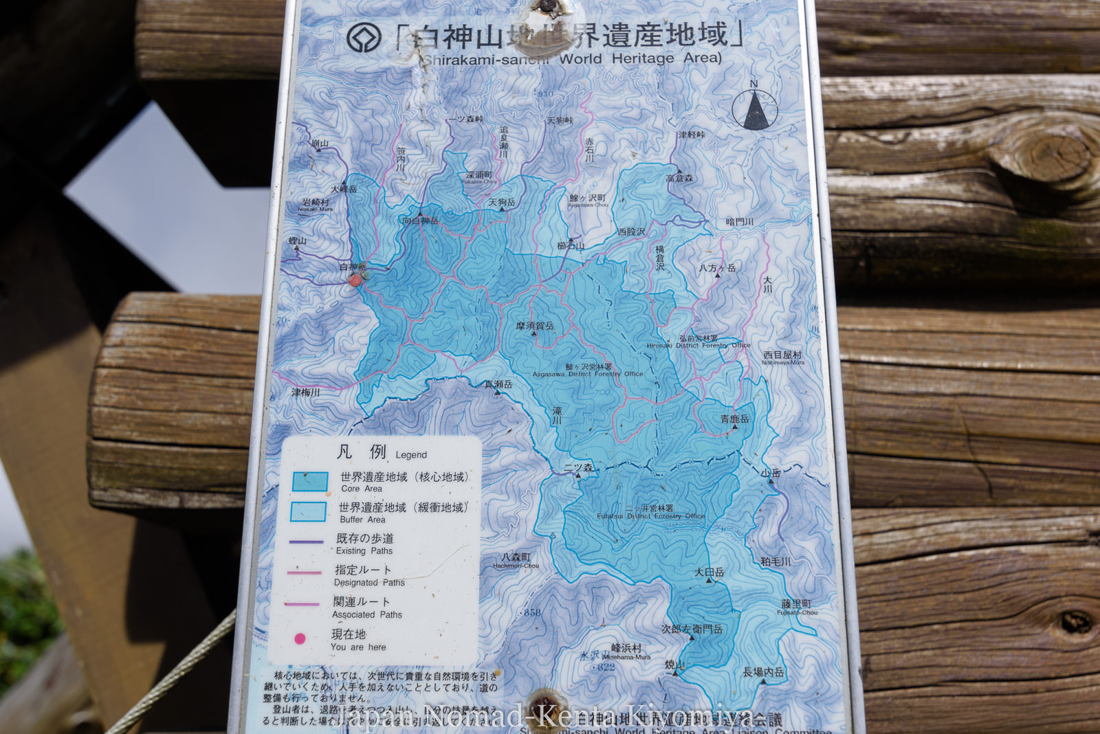 自転車日本一周125日目（白神山地、白神岳）-Japan Nomad (56)