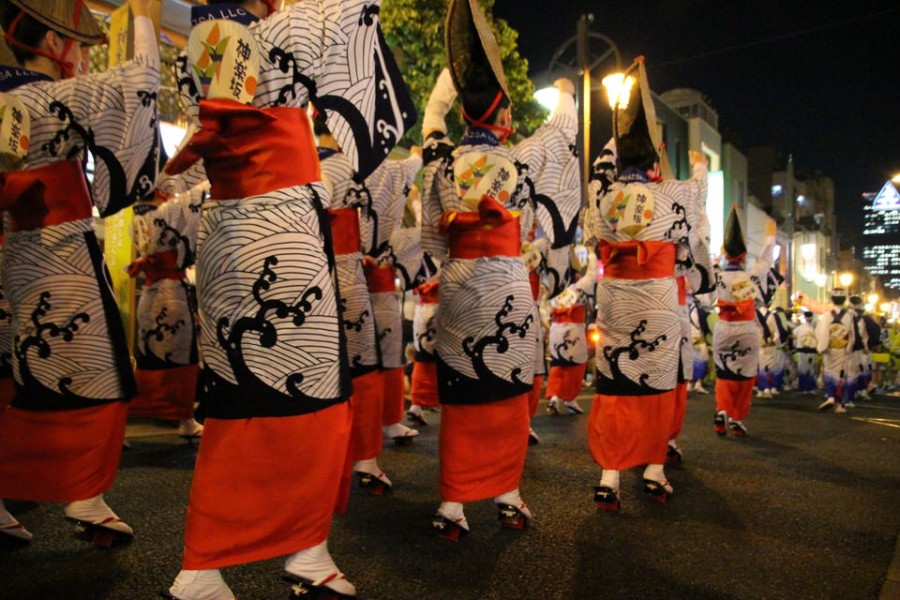 神楽坂まつりで阿波踊りを見てきた Japan Nomad