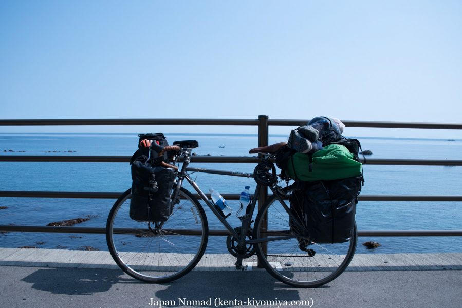 自転車日本一周47日目（北山崎）-Japan Nomad (19)