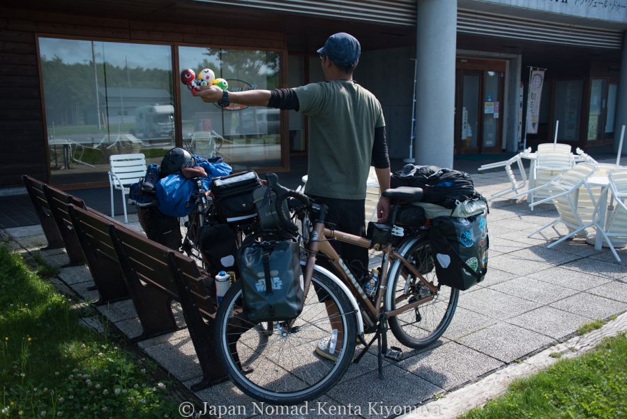 自転車日本一周62日目（神威岬）-Japan Nomad (2)