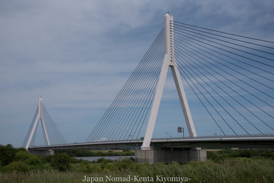 自転車日本一周70日目（日本一長い直線）-Japan Nomad (10)