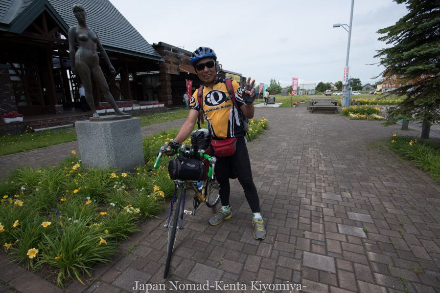 自転車日本一周70日目（日本一長い直線）-Japan Nomad (25)