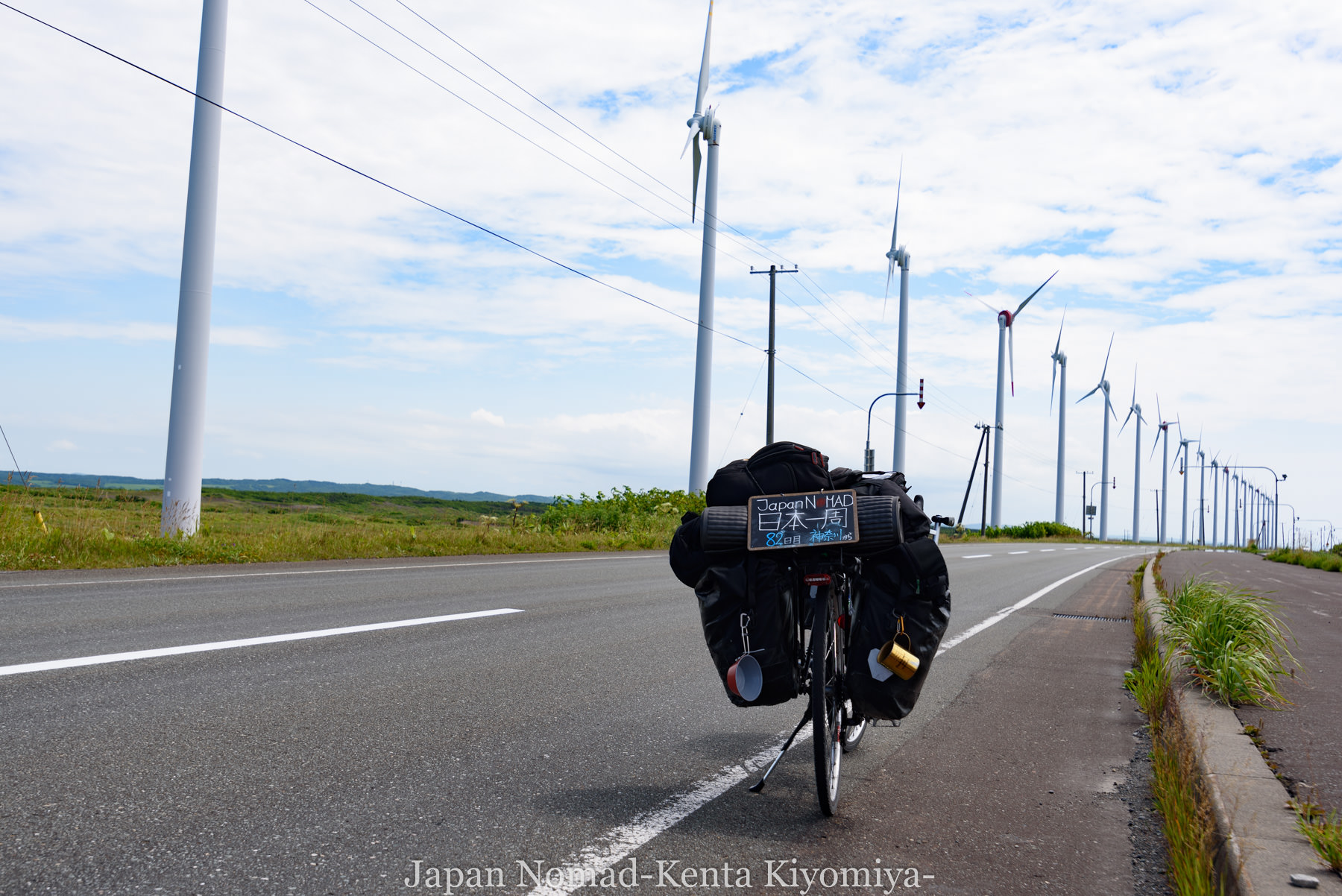 自転車日本一周82日目（オロロンライン）-Japan Nomad (22)