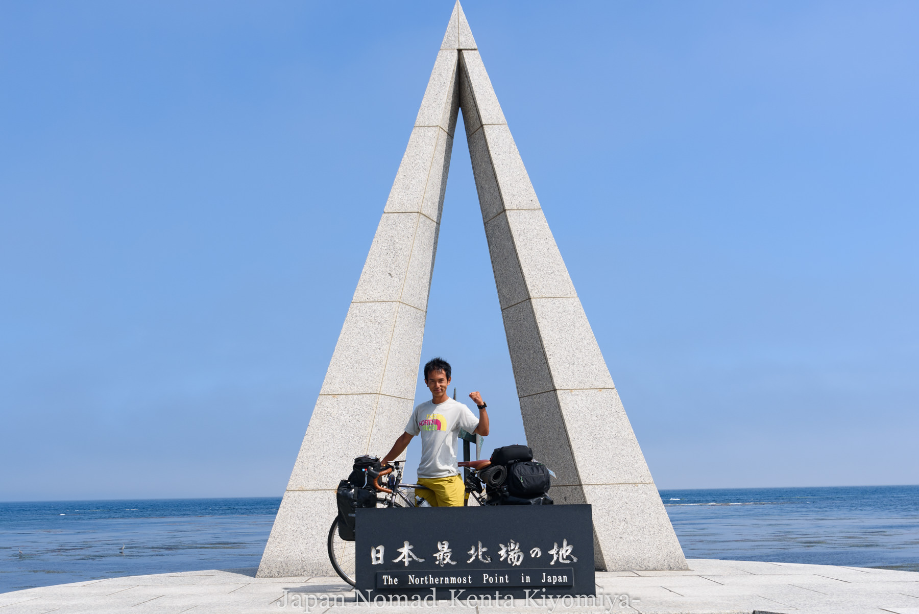 自転車日本一周89日目（宗谷岬、クッチャロ湖）-Japan Nomad (12)