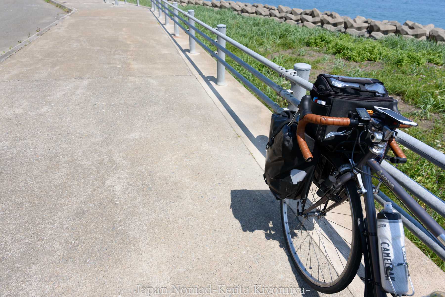 自転車日本一周89日目（宗谷岬、クッチャロ湖）-Japan Nomad (18)