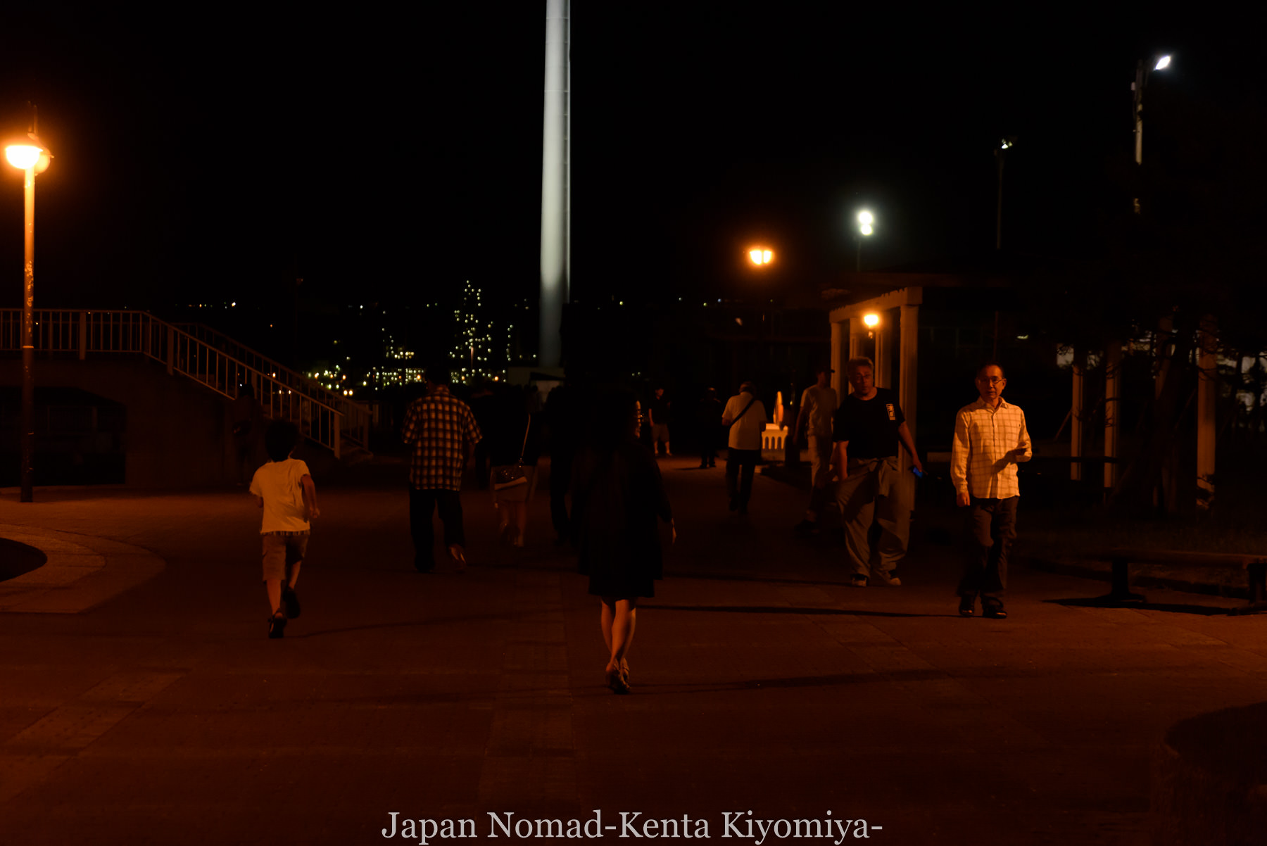 自転車日本一周114日目（地球岬、室蘭工場夜景）-Japan Nomad (20)