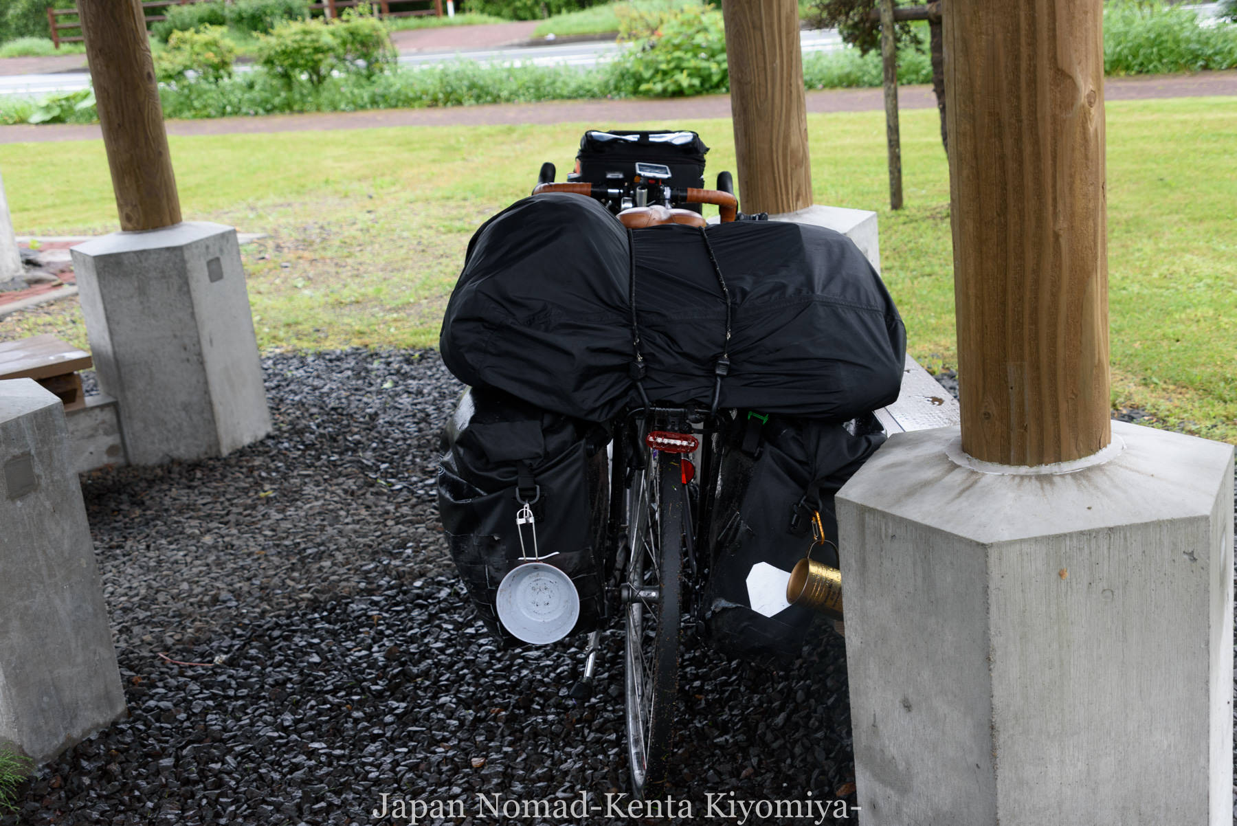 自転車日本一周98日目（阿寒湖、アイヌコタン、まりも）-Japan Nomad (2)
