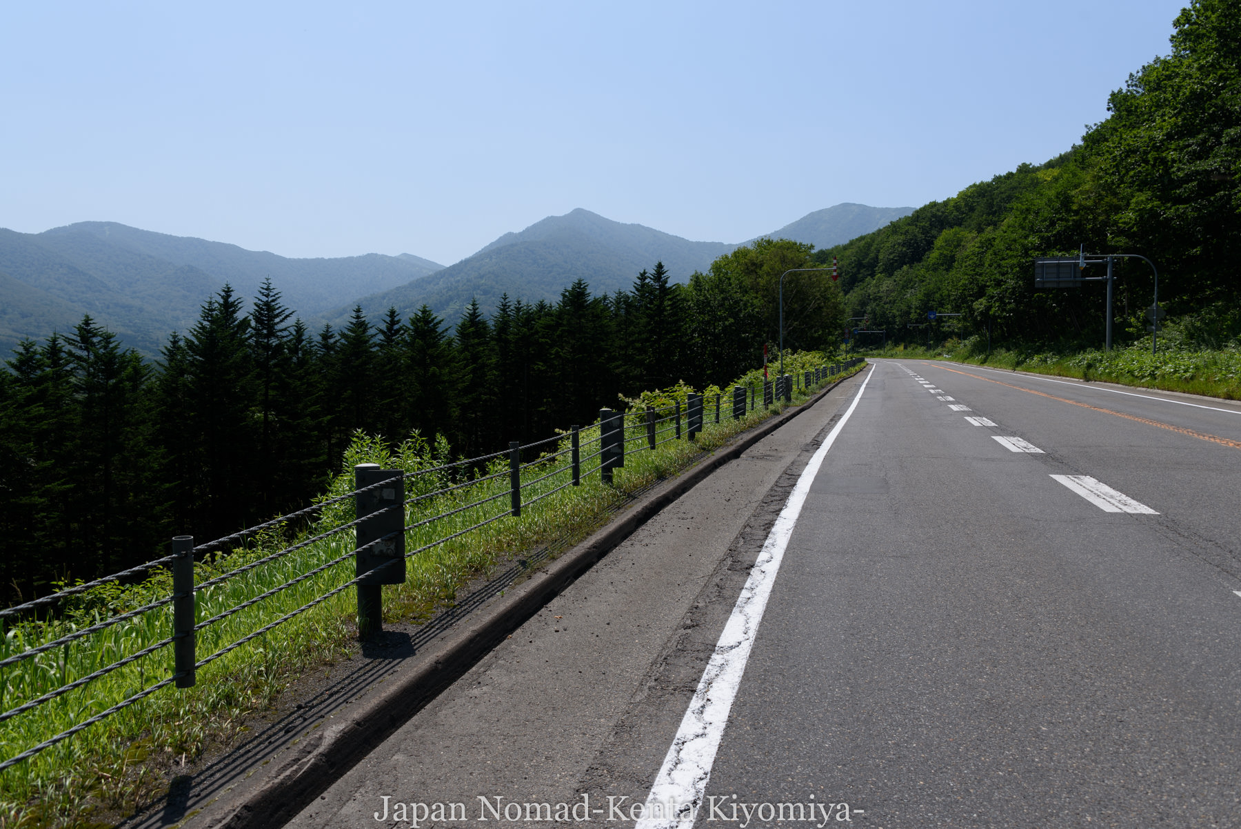 自転車日本一周（日勝峠）-Japan Nomad (17)