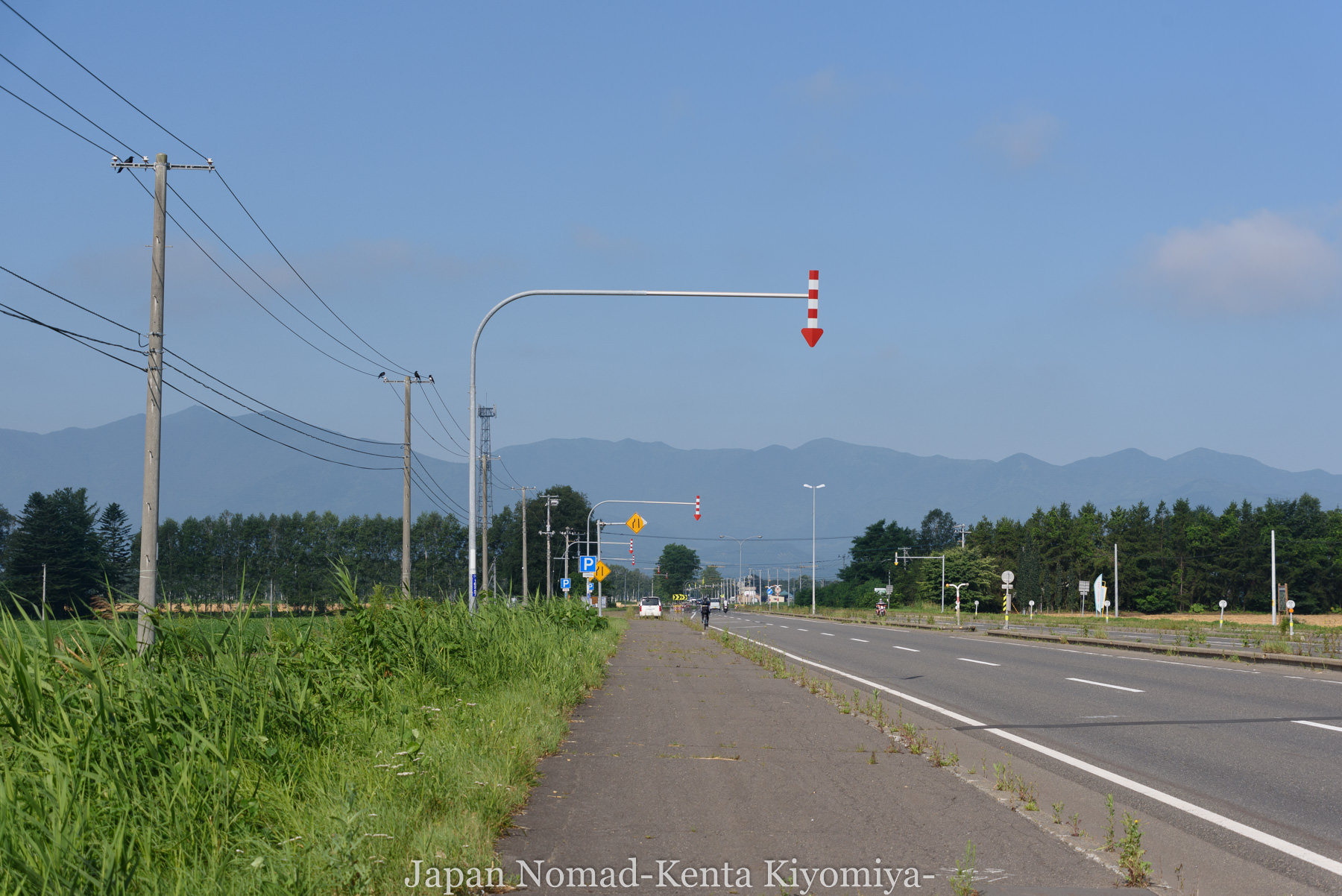 自転車日本一周（日勝峠）-Japan Nomad (5)