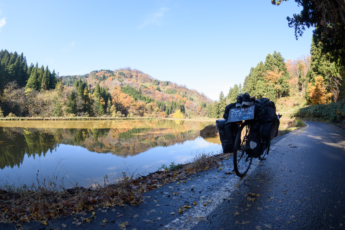 まつだい 星峠の棚田 自転車