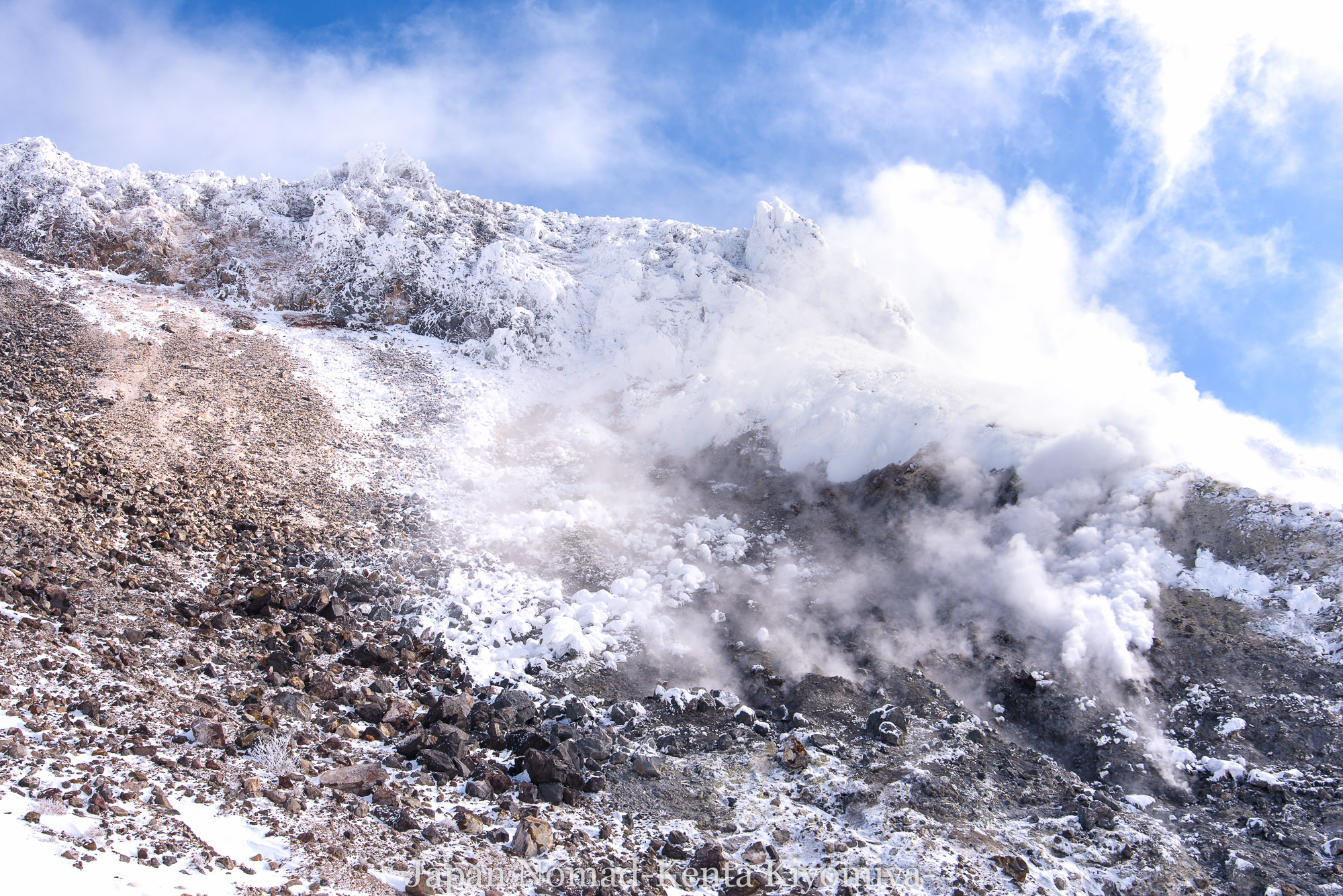 那須連山 茶臼岳 雪山登山 厳冬期 日帰り 那須冬の風物詩 強風 を越えて Japan Nomad